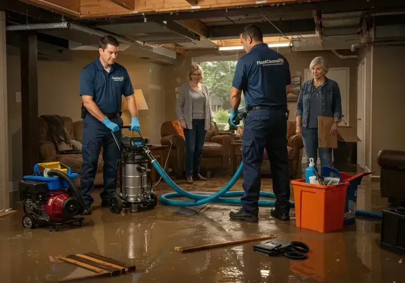 Basement Water Extraction and Removal Techniques process in Old Forge, PA